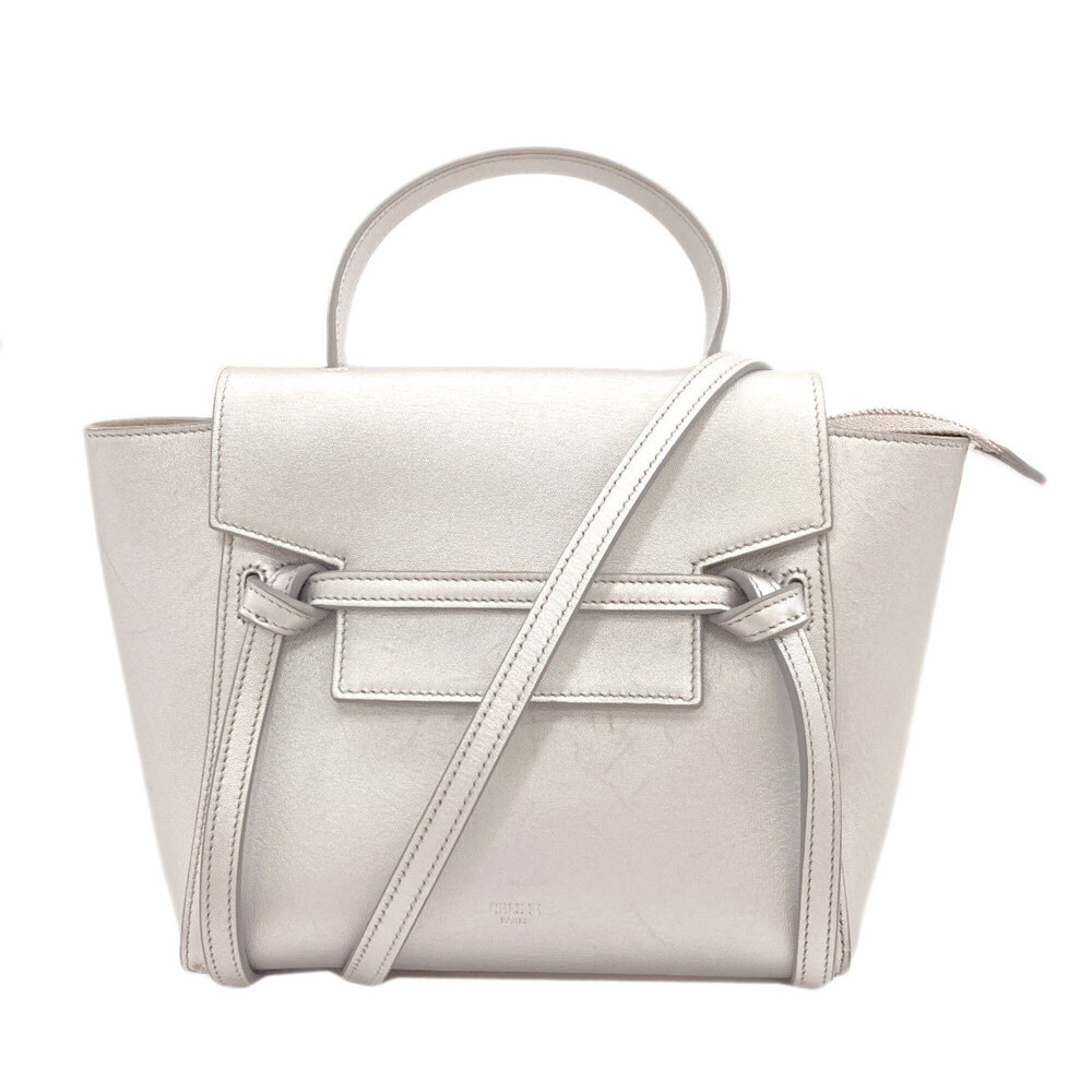 Celine Belt Bag Nano 2-Way Handbag Calfskin Women's CELINE